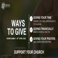 Sunday Service - Giving Sunday